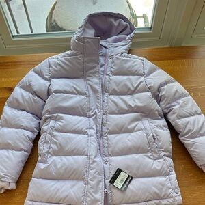 Eddie Bauer Girls Lavender Puffer Jacket